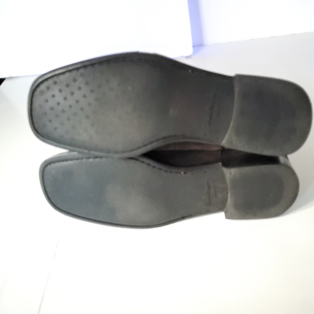 Salvatore Ferragamo Chocolate Brown Suede Chelsea Boots 9D - Picture 5 of 7